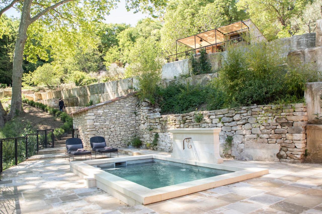 Les Cabanes De La Fontaine Lacoste  Exterior foto